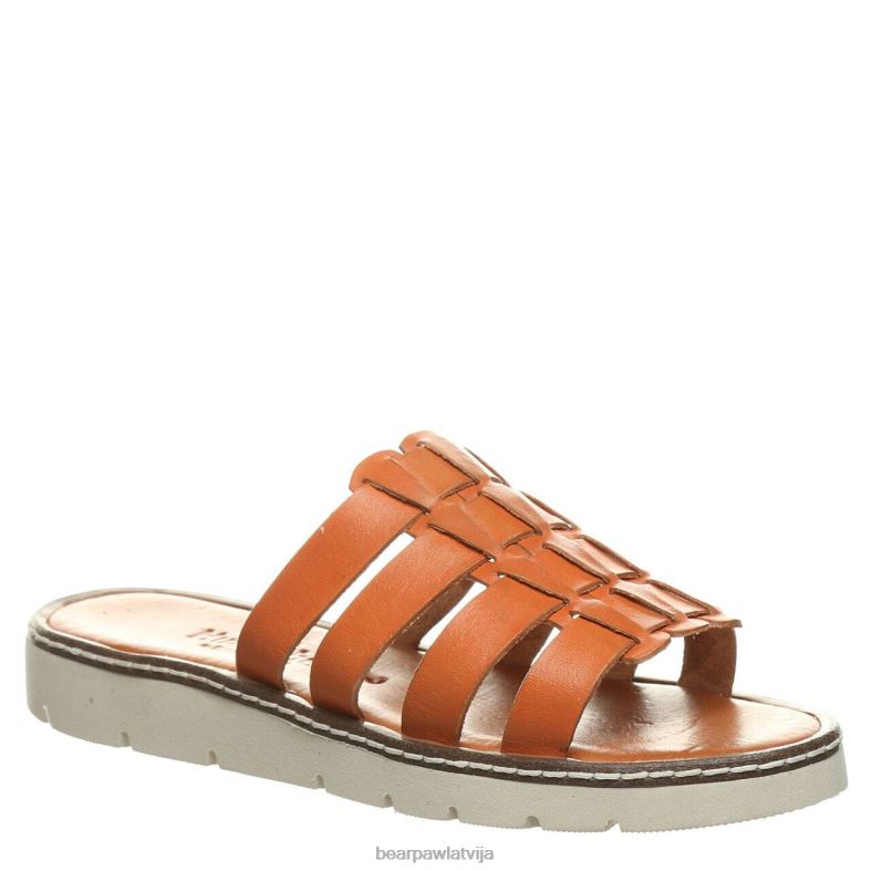 apelsīns sievietes sandales BEARPAW vanessa P2XFF481