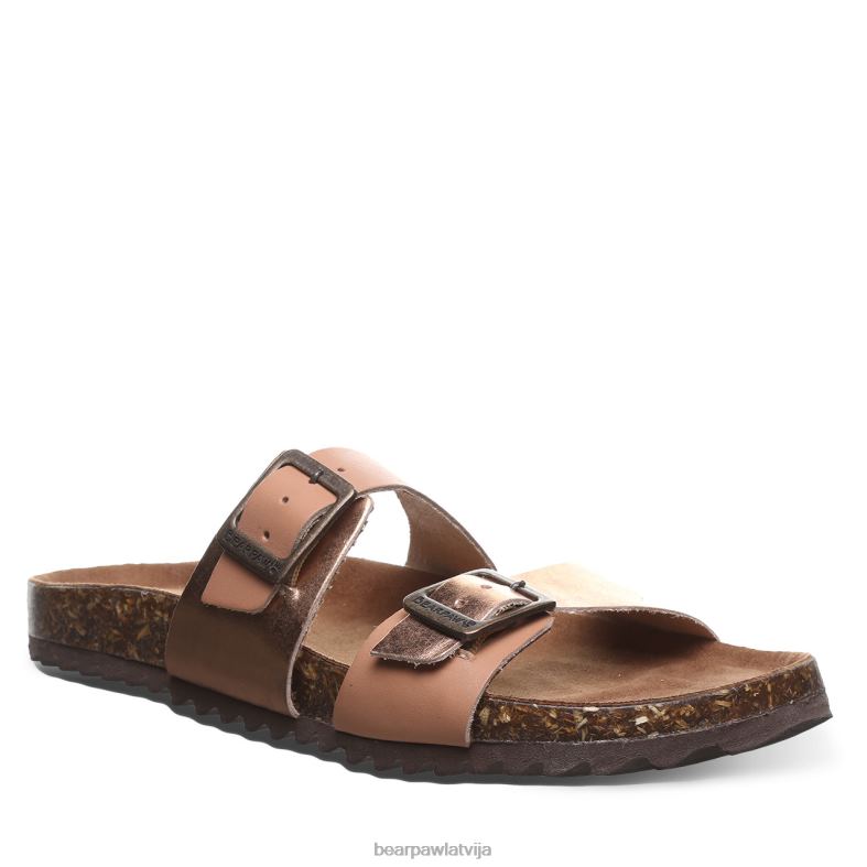 bagāža/rozā zelts sievietes sandales BEARPAW Džuljeta ii P2XFF370