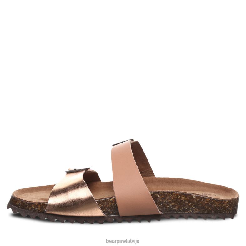 bagāža/rozā zelts sievietes sandales BEARPAW Džuljeta ii P2XFF370
