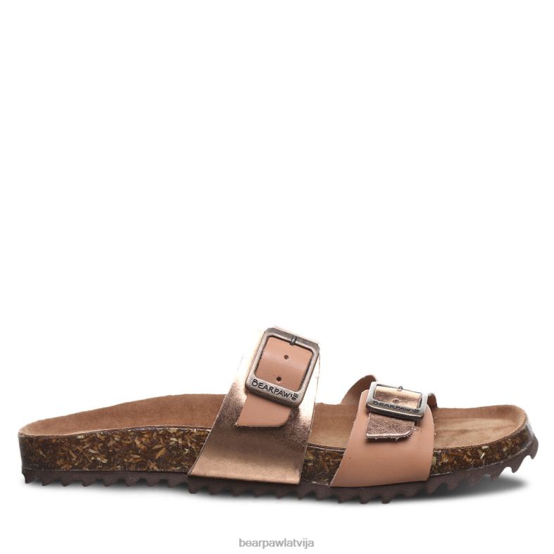 bagāža/rozā zelts sievietes sandales BEARPAW Džuljeta ii P2XFF370