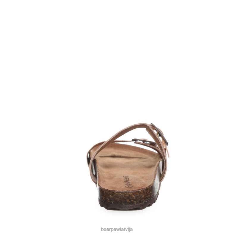 bagāža/rozā zelts sievietes sandales BEARPAW Džuljeta ii P2XFF370