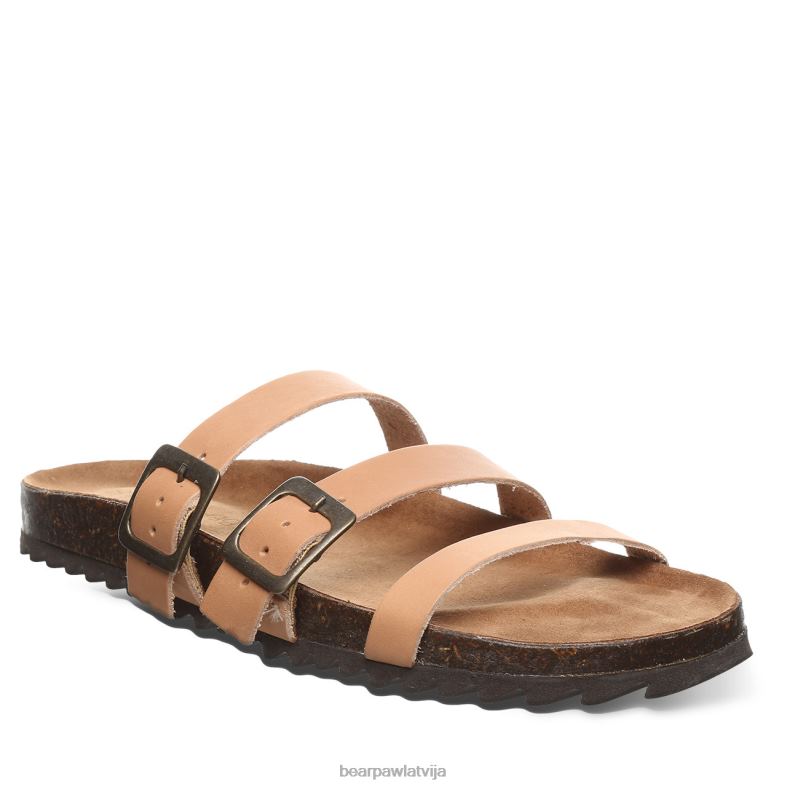 bagāža sievietes sandales BEARPAW mercedes P2XFF452