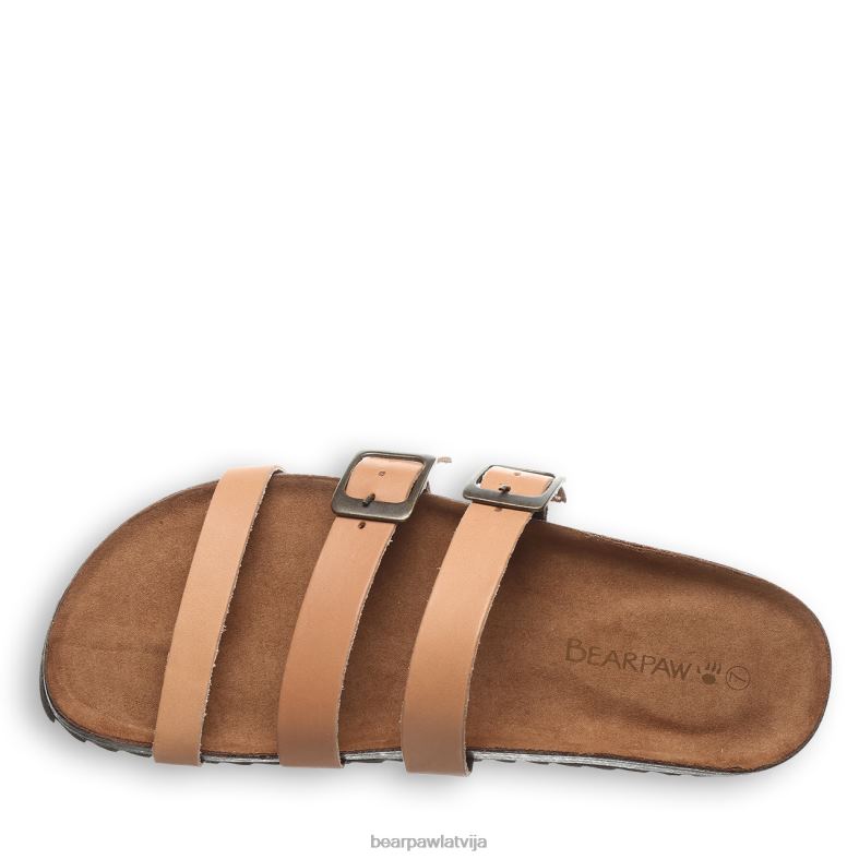 bagāža sievietes sandales BEARPAW mercedes P2XFF452