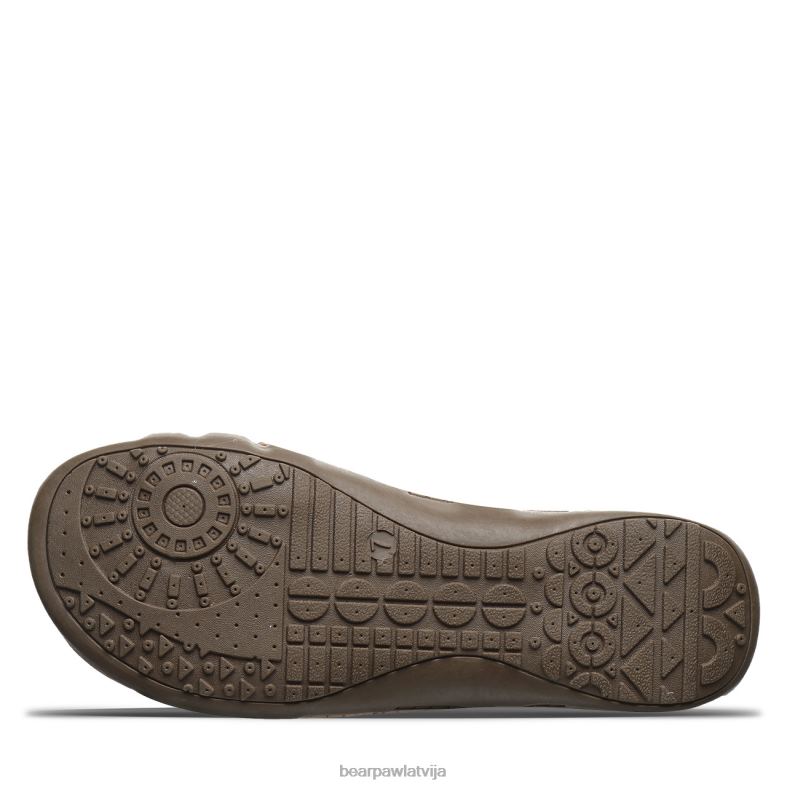 balts metālisks sievietes sandales BEARPAW layla ii plats P2XFF432