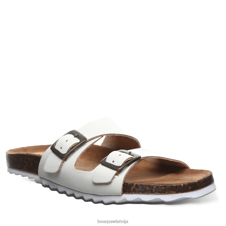 balts sievietes sandales BEARPAW Džuljeta P2XFF458