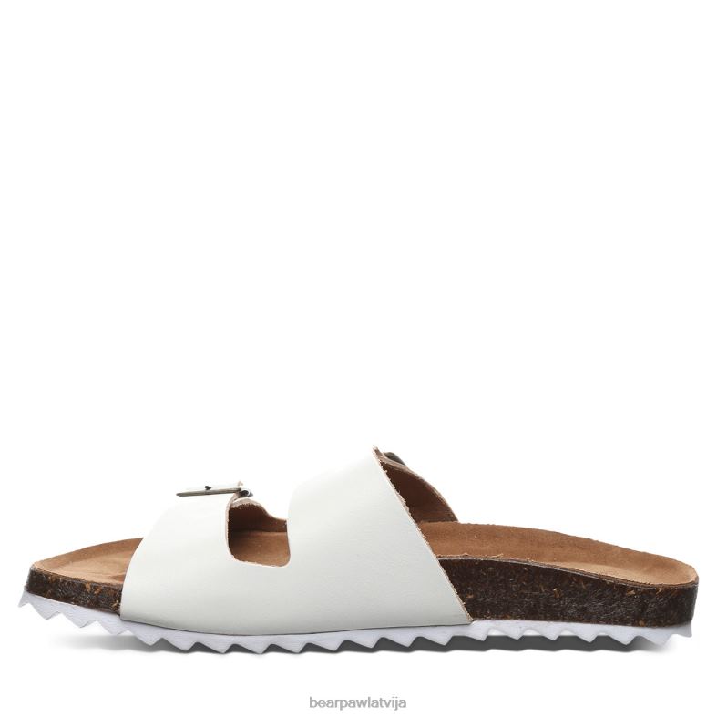 balts sievietes sandales BEARPAW Džuljeta P2XFF458