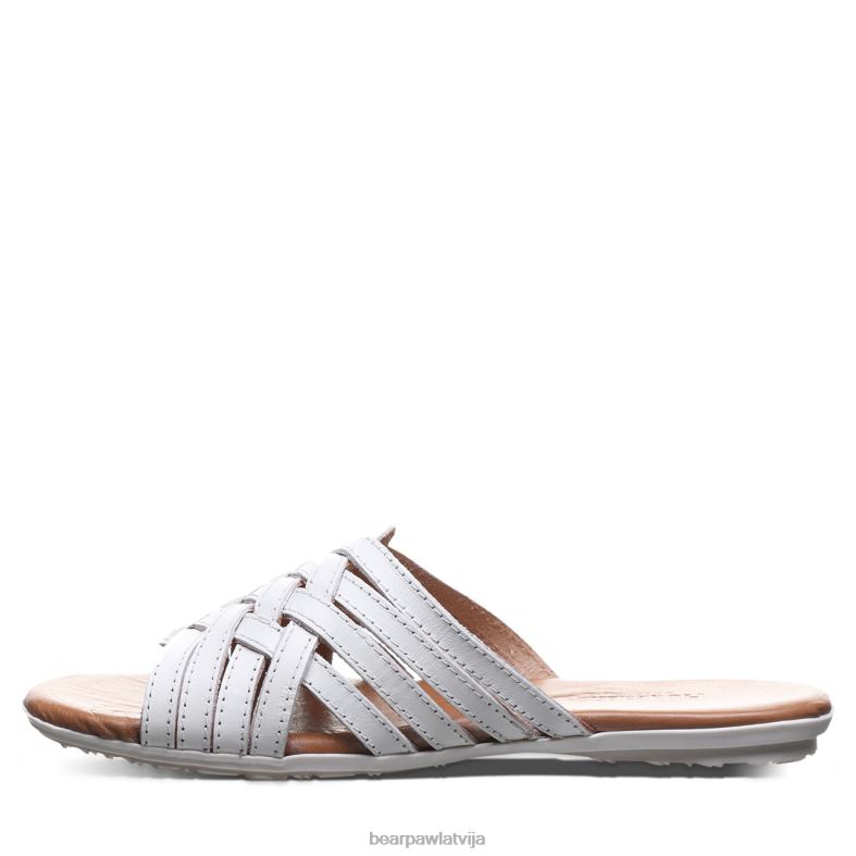 balts sievietes sandales BEARPAW Elisa P2XFF385