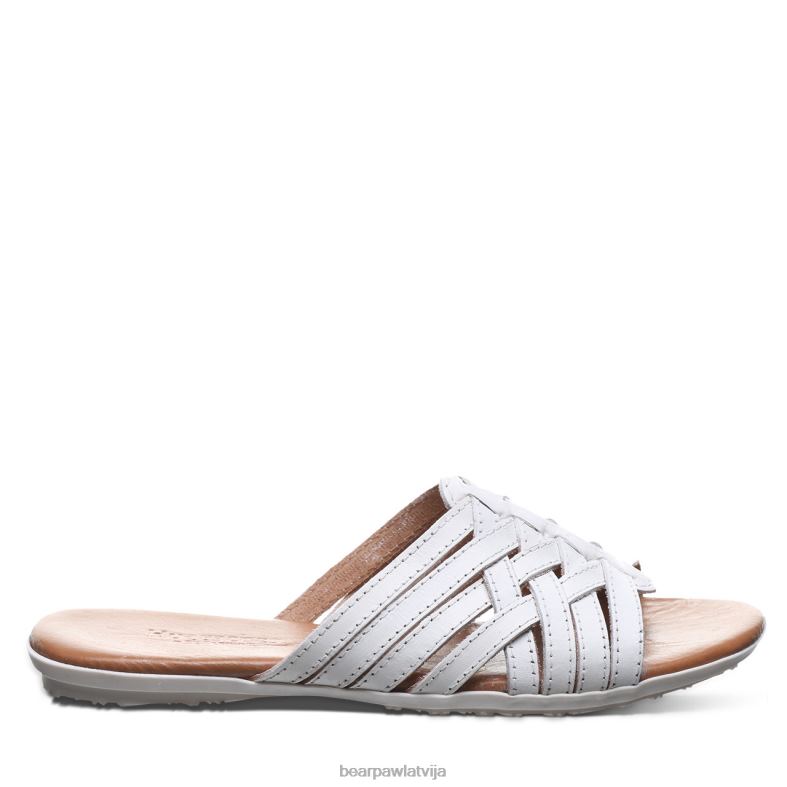 balts sievietes sandales BEARPAW Elisa P2XFF385