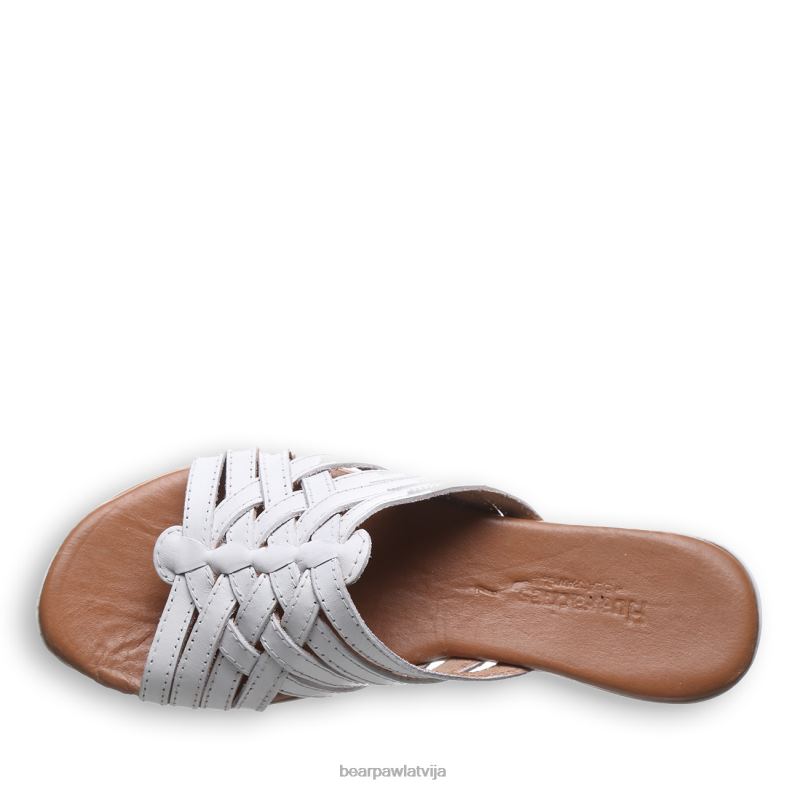 balts sievietes sandales BEARPAW Elisa P2XFF385