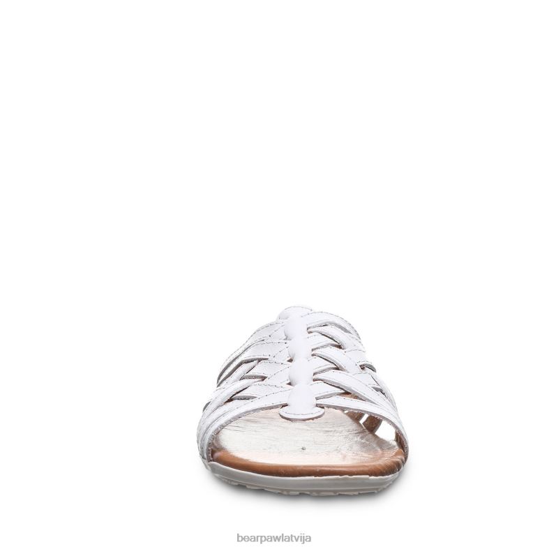 balts sievietes sandales BEARPAW Elisa P2XFF385
