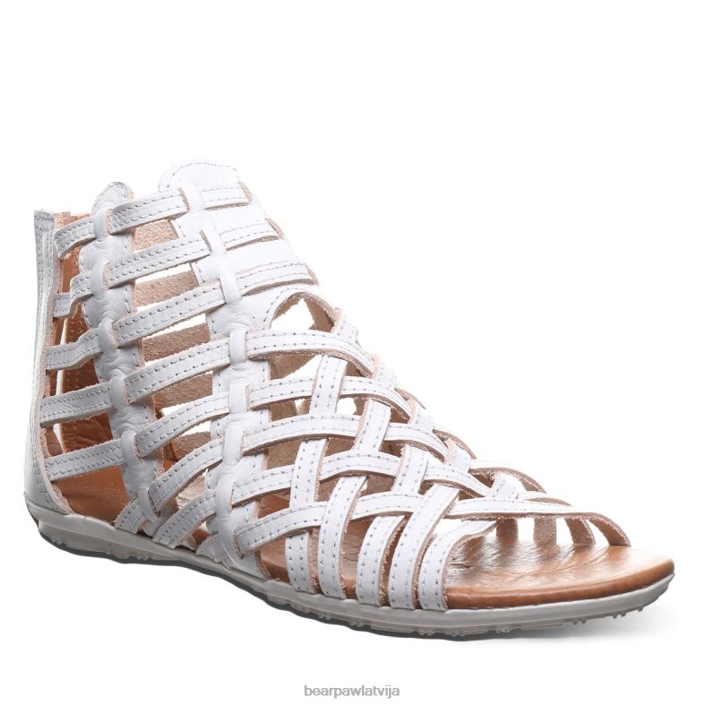 balts sievietes sandales BEARPAW juanita P2XFF391