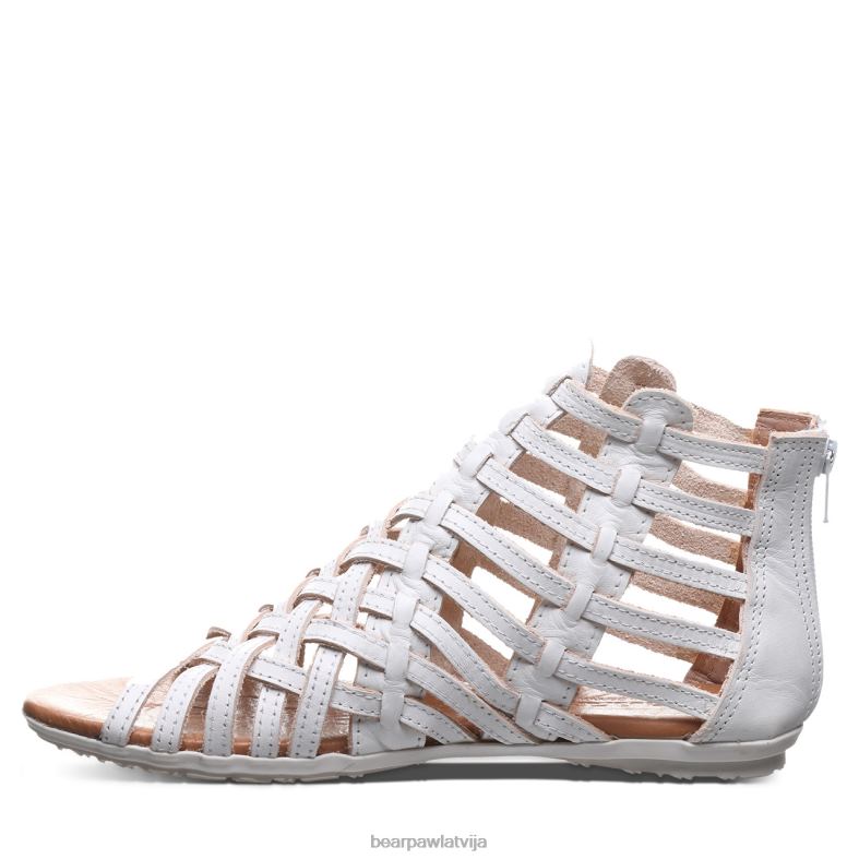 balts sievietes sandales BEARPAW juanita P2XFF391