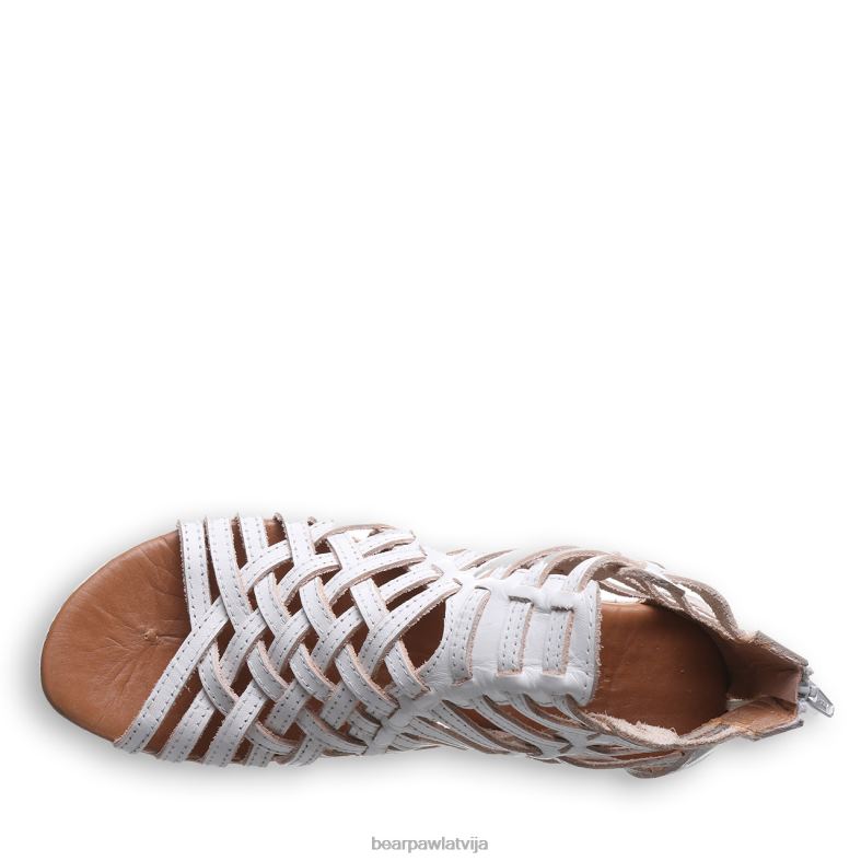 balts sievietes sandales BEARPAW juanita P2XFF391