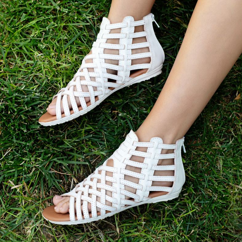 balts sievietes sandales BEARPAW juanita P2XFF391
