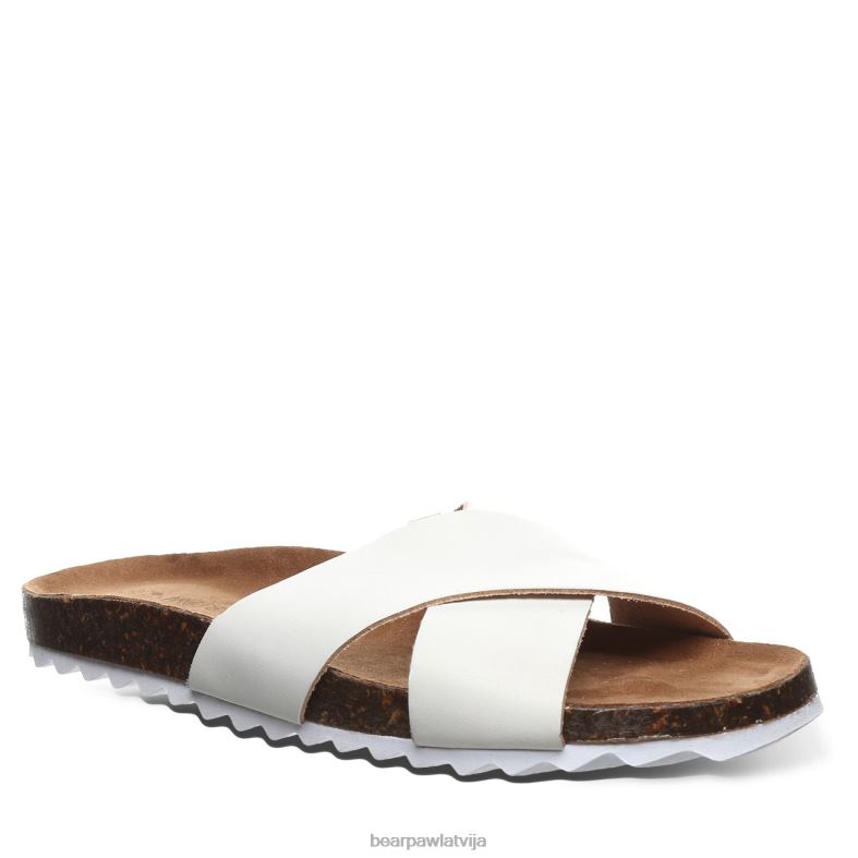 balts sievietes sandales BEARPAW margarita P2XFF448