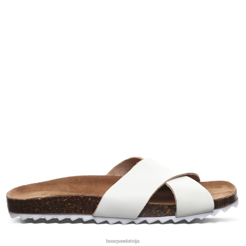 balts sievietes sandales BEARPAW margarita P2XFF448