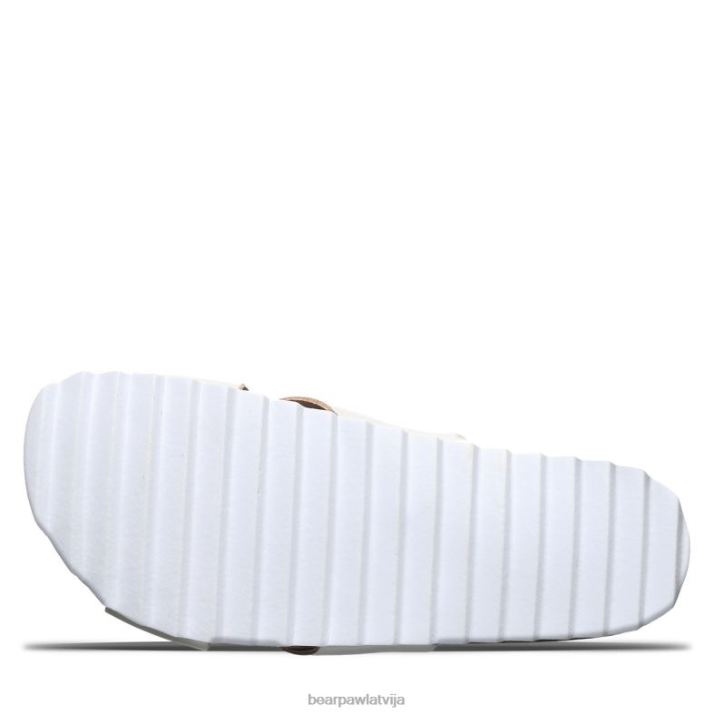 balts sievietes sandales BEARPAW margarita P2XFF448