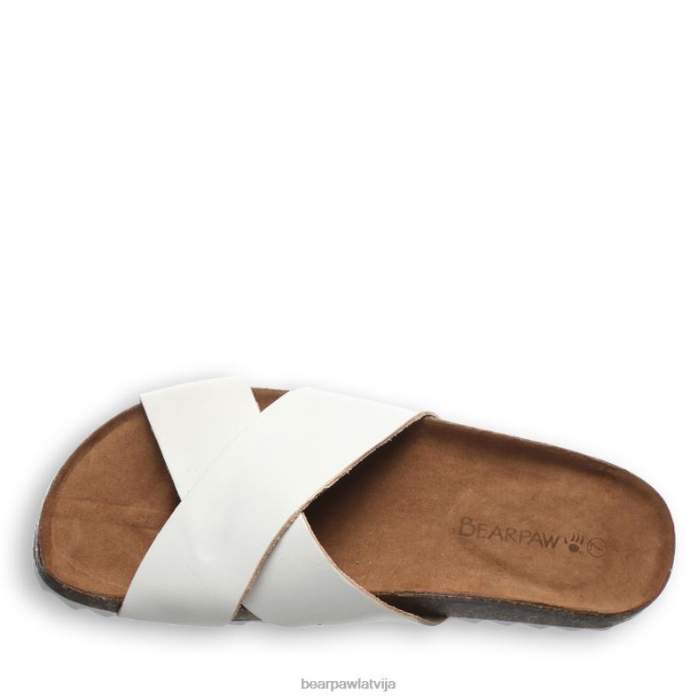 balts sievietes sandales BEARPAW margarita P2XFF448