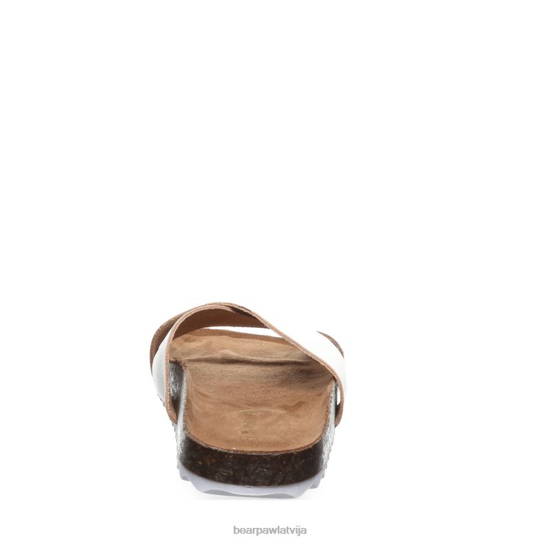 balts sievietes sandales BEARPAW margarita P2XFF448