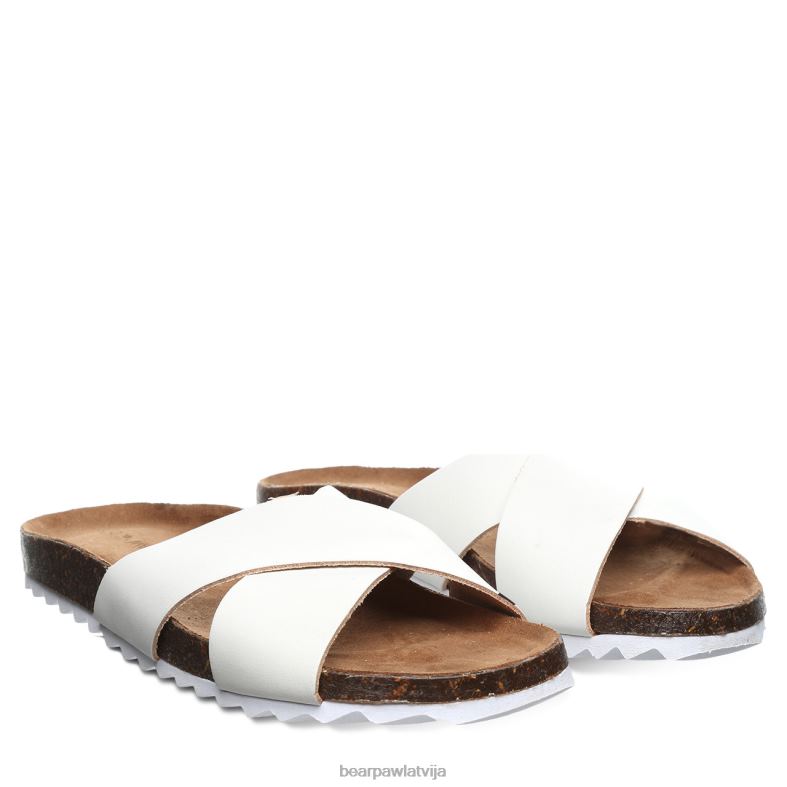 balts sievietes sandales BEARPAW margarita P2XFF448