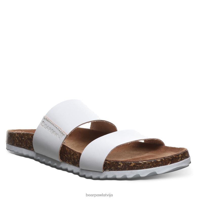 balts sievietes sandales BEARPAW marlete P2XFF366