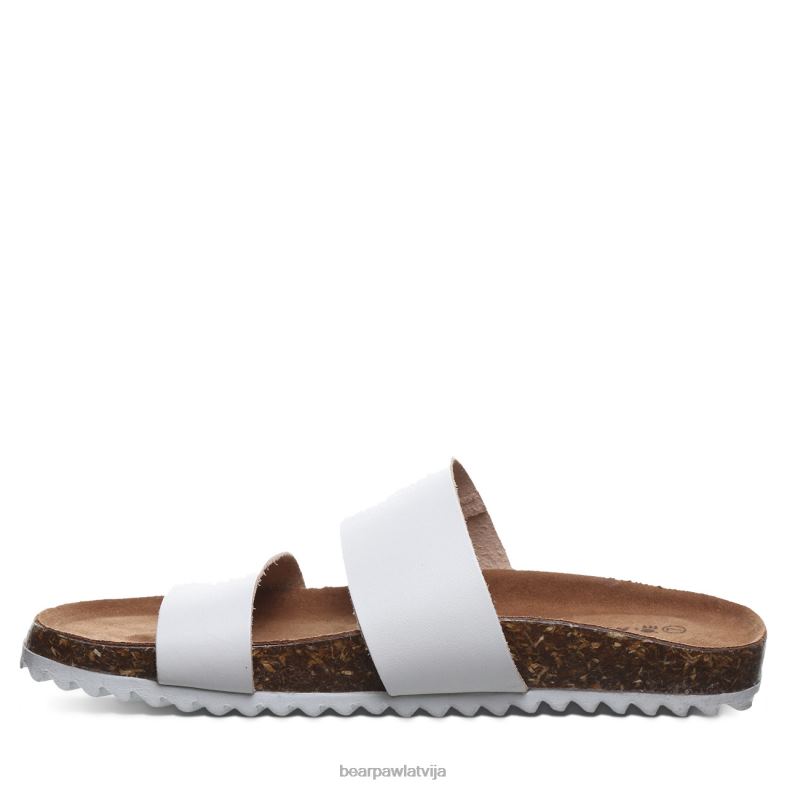 balts sievietes sandales BEARPAW marlete P2XFF366