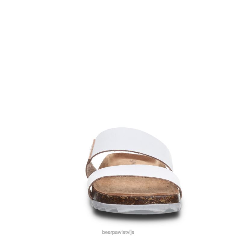 balts sievietes sandales BEARPAW marlete P2XFF366