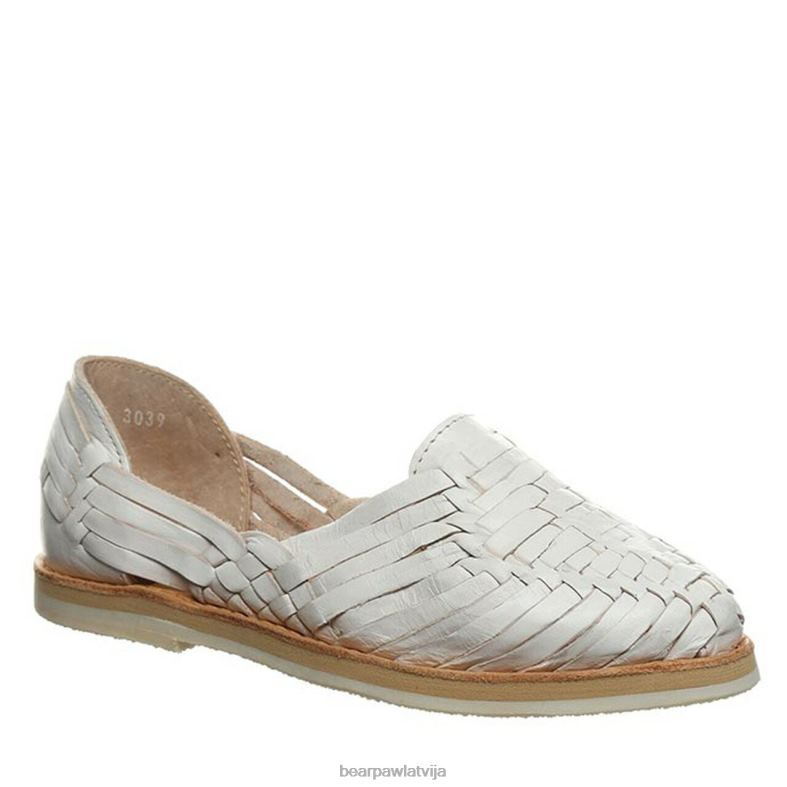 balts sievietes sandales BEARPAW silvija P2XFF425