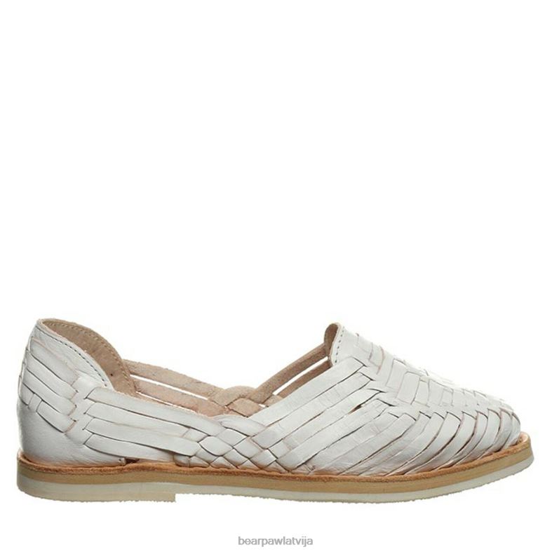 balts sievietes sandales BEARPAW silvija P2XFF425