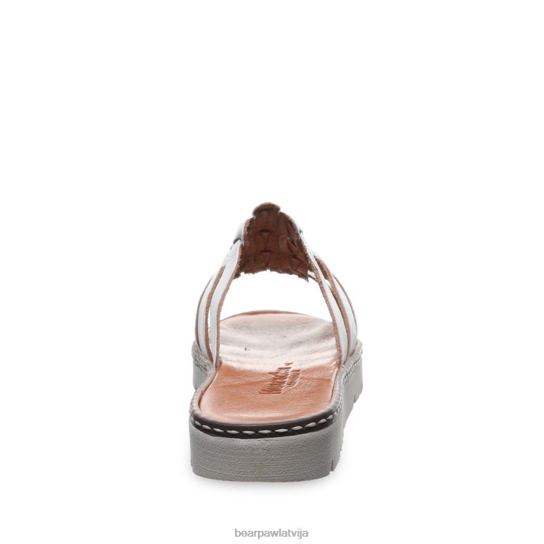 balts sievietes sandales BEARPAW vanessa P2XFF444