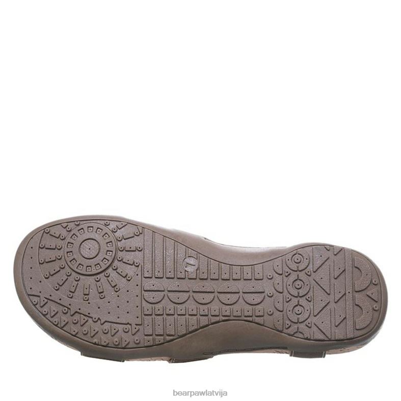 brūns sievietes sandales BEARPAW Ridlijs ii P2XFF409