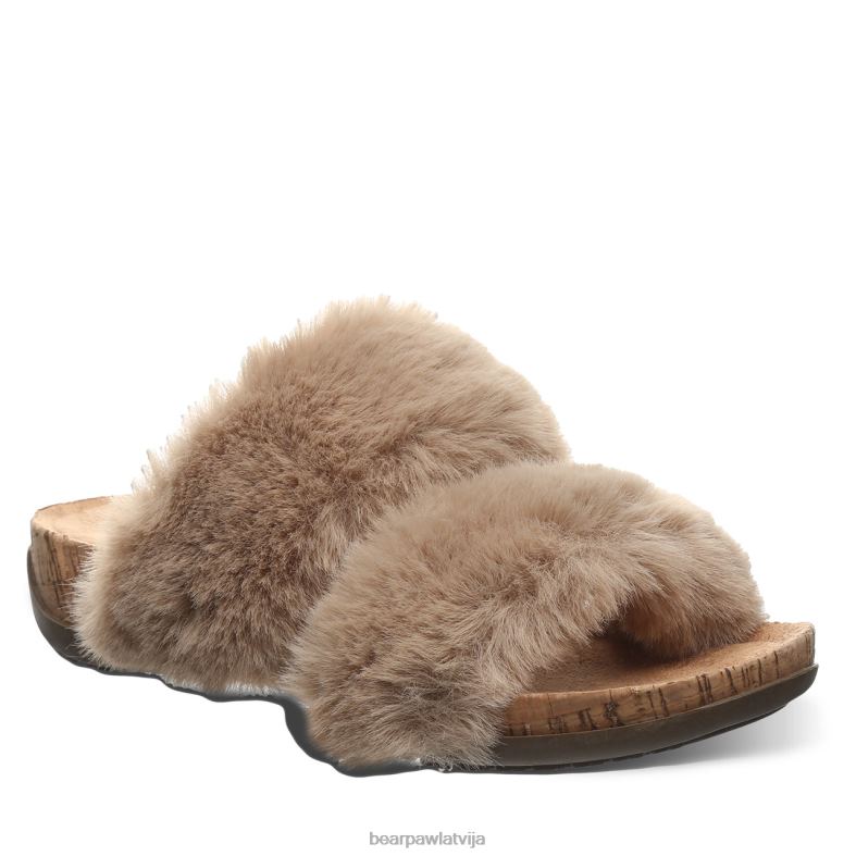 brūns sievietes sandales BEARPAW analia P2XFF396