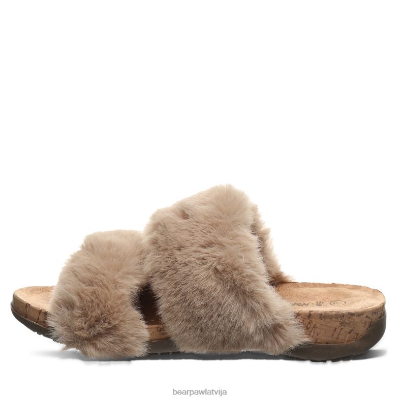 brūns sievietes sandales BEARPAW analia P2XFF396