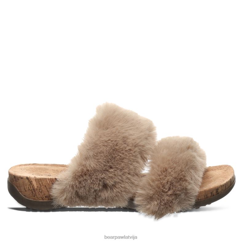 brūns sievietes sandales BEARPAW analia P2XFF396