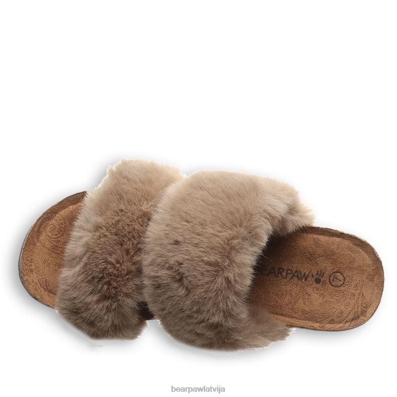 brūns sievietes sandales BEARPAW analia P2XFF396
