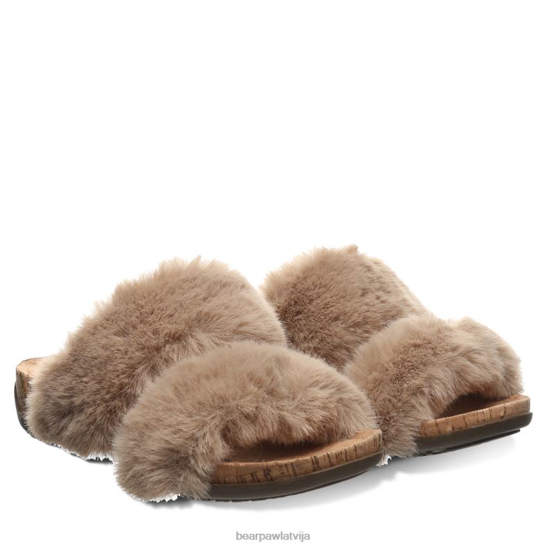 brūns sievietes sandales BEARPAW analia P2XFF396
