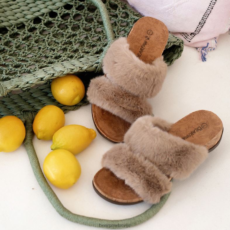 brūns sievietes sandales BEARPAW analia P2XFF396