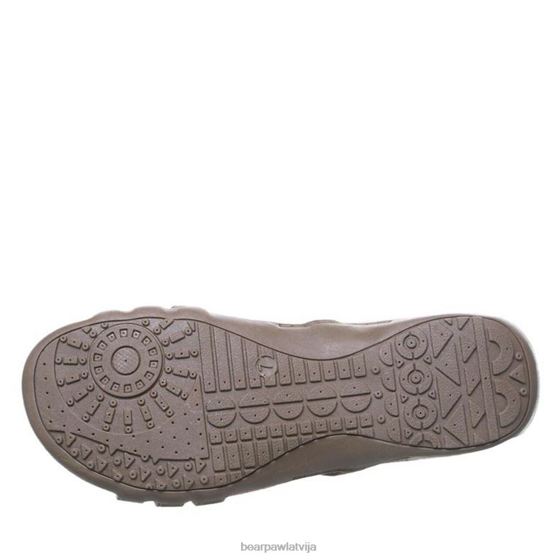 brūns sievietes sandales BEARPAW layla plats P2XFF435