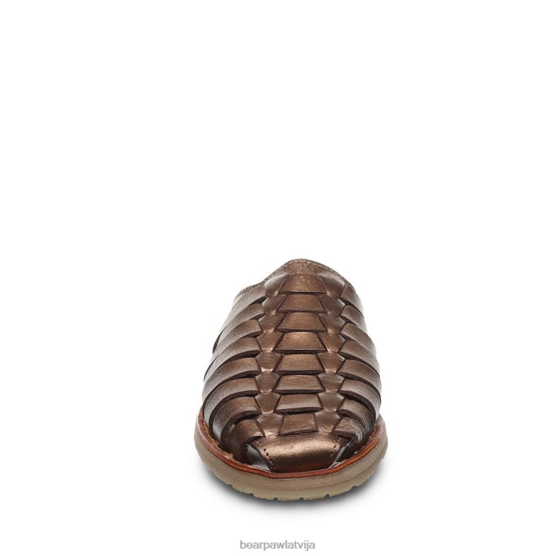 bronzas metālisks sievietes sandales BEARPAW zelda P2XFF359
