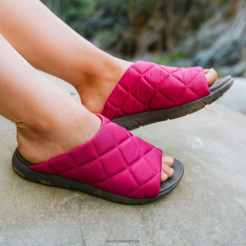 fuksīna sievietes sandales BEARPAW Odrija P2XFF475