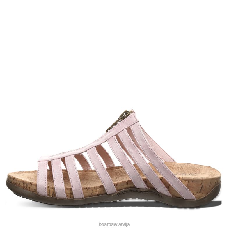 gaiši rozā sievietes sandales BEARPAW sabrina P2XFF399