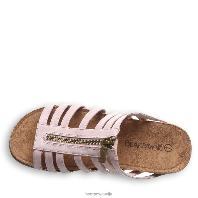 gaiši rozā sievietes sandales BEARPAW sabrina P2XFF399