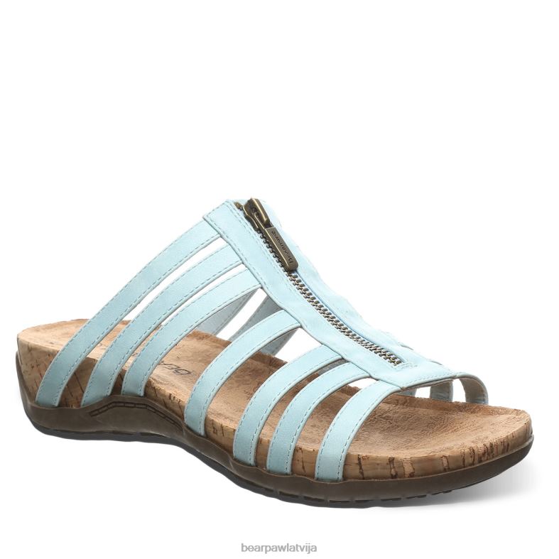 gaiši zils sievietes sandales BEARPAW sabrina P2XFF400