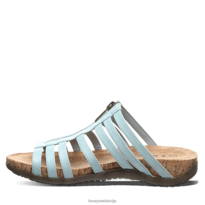 gaiši zils sievietes sandales BEARPAW sabrina P2XFF400