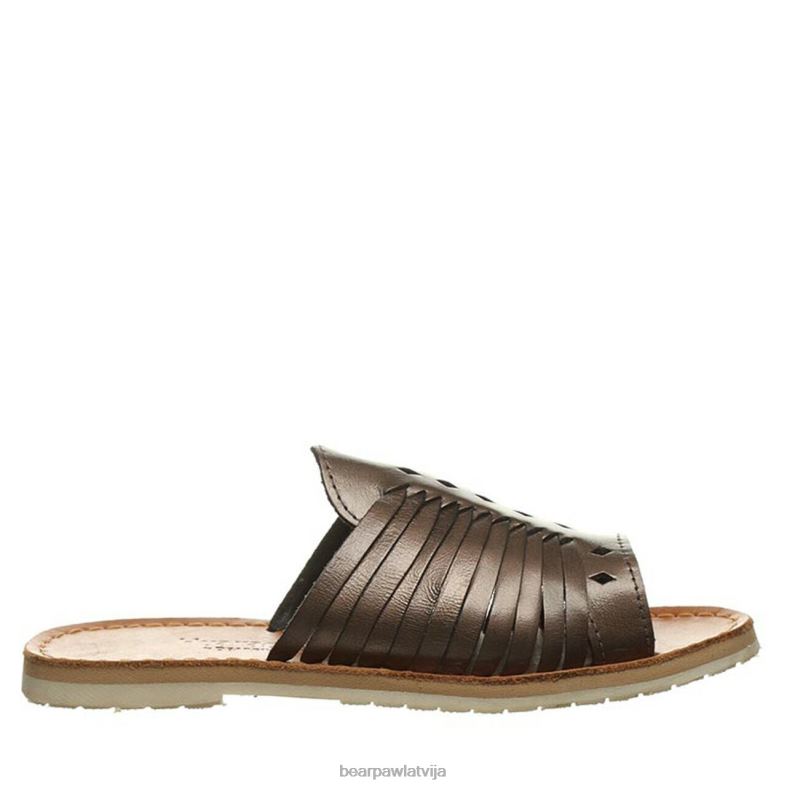 gunmetāls sievietes sandales BEARPAW rosa P2XFF494