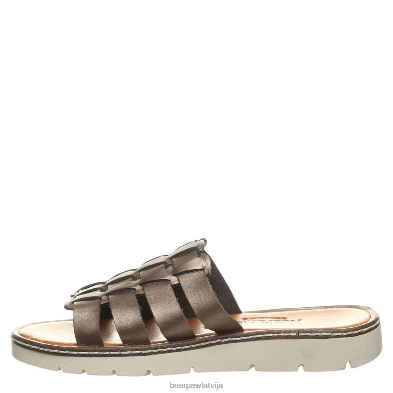 gunmetāls sievietes sandales BEARPAW vanessa P2XFF485