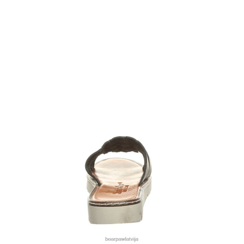 gunmetāls sievietes sandales BEARPAW vanessa P2XFF485