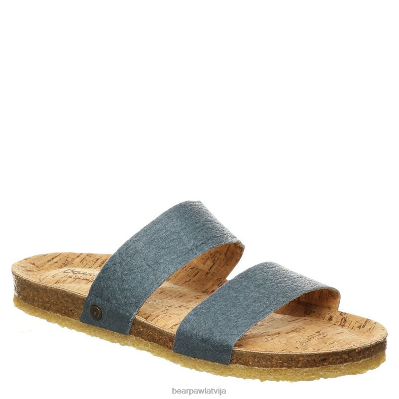 indigo sievietes sandales BEARPAW lilo P2XFF499
