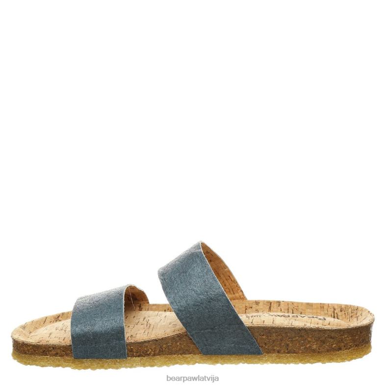indigo sievietes sandales BEARPAW lilo P2XFF499