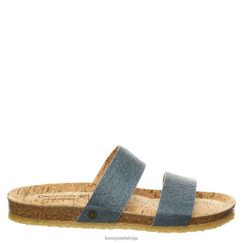 indigo sievietes sandales BEARPAW lilo P2XFF499